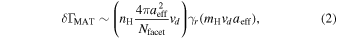 Equation (2)