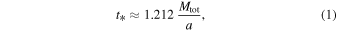 Equation (1)