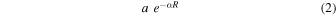 Equation (2)