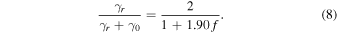 Equation (8)