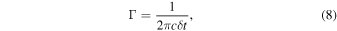 Equation (8)