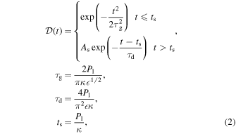 Equation (2)