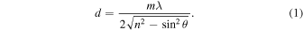 Equation (1)
