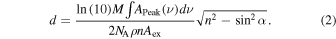 Equation (2)