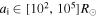 ${a}_{{\mathsf{i}}}\in [{10}^{2},{10}^{5}]{R}_{\odot }$