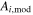${A}_{i,\mathrm{mod}}$