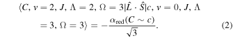 Equation (2)