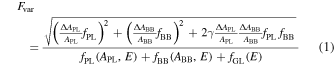 Equation (1)