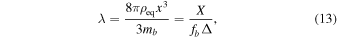 Equation (13)