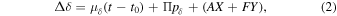Equation (2)