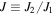 $J\equiv {J}_{2}/{J}_{1}$