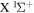 ${\rm{X}}{}^{1}{{\rm{\Sigma }}}^{+}$