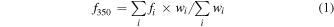 Equation (1)