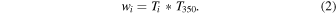 Equation (2)