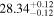 ${28.34}_{-0.12}^{+0.12}$