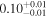 ${0.10}_{-0.01}^{+0.01}$
