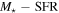 ${M}_{\star }-\mathrm{SFR}$
