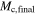 ${M}_{{\rm{c}},\mathrm{final}}$