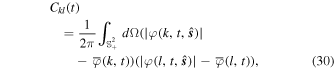 Equation (30)