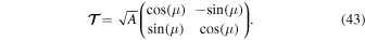 Equation (43)