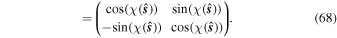 Equation (68)