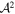${{ \mathcal A }}^{2}$