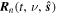 ${{\boldsymbol{R}}}_{n}(t,\nu ,\hat{{\boldsymbol{s}}})$