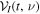 ${{ \mathcal V }}_{I}(t,\nu )$