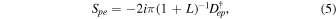 Equation (5)