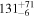 ${131}_{-6}^{+71}$