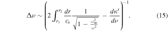 Equation (15)