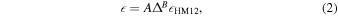 Equation (2)