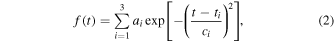 Equation (2)