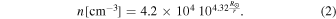 Equation (2)
