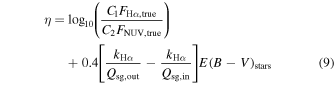Equation (9)