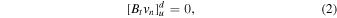 Equation (2)