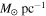 ${M}_{\odot }\,{\mathrm{pc}}^{-1}$