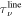 ${\tau }_{\nu }^{\mathrm{line}}$