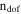 ${{\rm{n}}}_{\mathrm{dof}}$