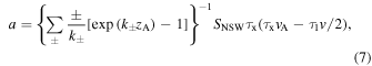 Equation (7)