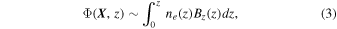 Equation (3)