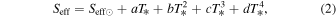 Equation (2)