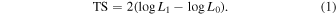 Equation (1)