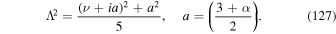 Equation (127)