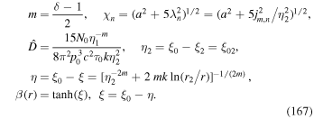 Equation (167)