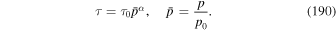Equation (190)
