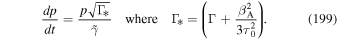 Equation (199)