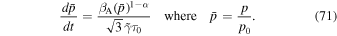 Equation (71)