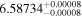 ${6.58734}_{-0.00008}^{+0.00008}$