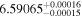 ${6.59065}_{-0.00015}^{+0.00016}$